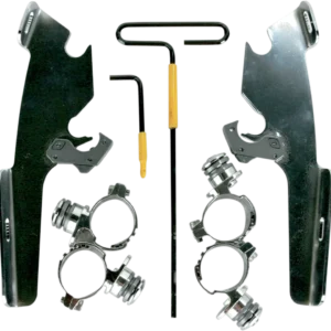 Soporte Carenado Para Yamaha Kawasaki Memphis Shades Uitneembaar Mounting met LED-verlichting