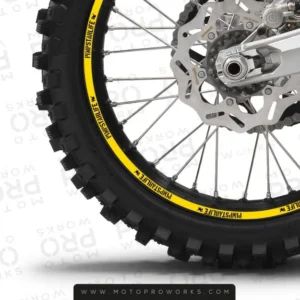Rim Stripes - "SOLID" Pimpstar geel