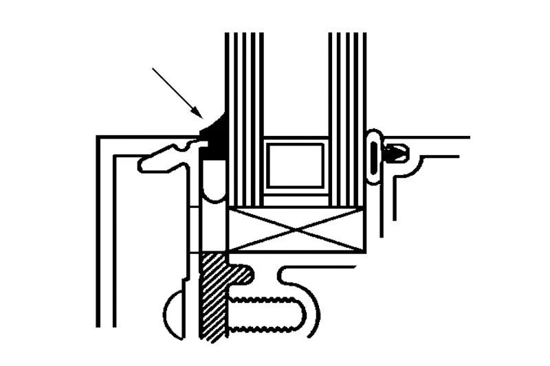 Tremco Vision Strip - 1/8" koperlegering