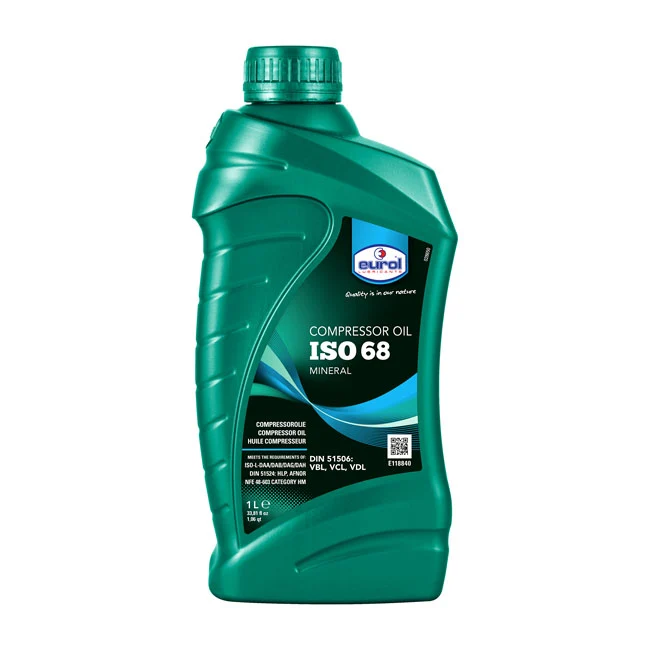 Aceite Para Compresor Eurol E118840 ISO 68 1L met universele aansluiting