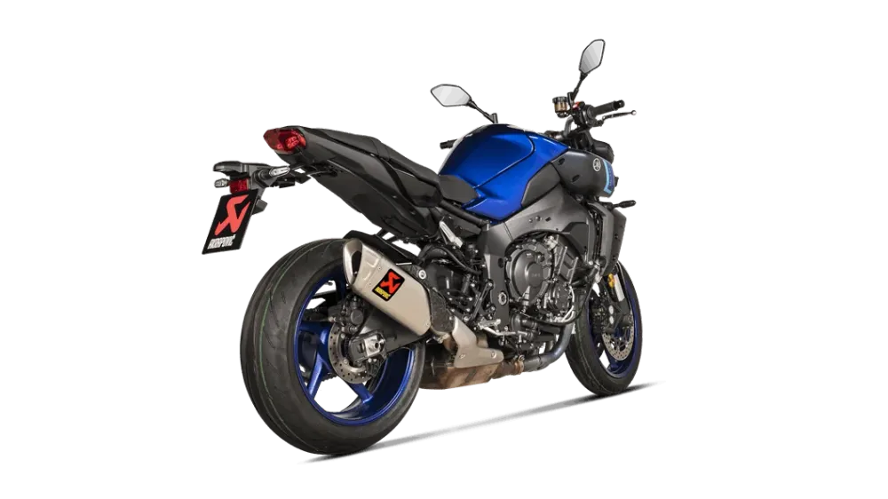 Akrapovic Slip-On Series Mufflers Yamaha MT-10/FZ-10 22 met installatiedraad en relais