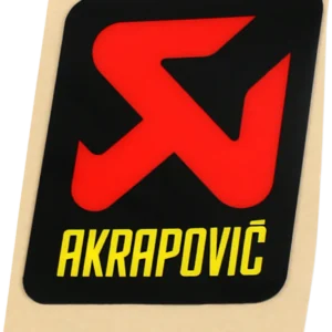 Akrapovic P-VST4PO Replacement Exhaust Sticker 66 X 70 mm