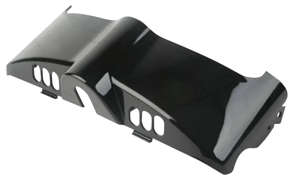 Panel De Carenado Interior Batwing Negro Vivo Para Harley Davidson