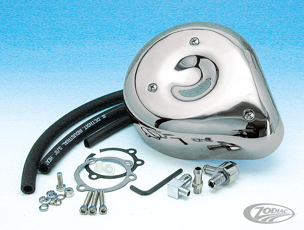 GZP Chrome Air cleaner kit Buell Harley-Davidson