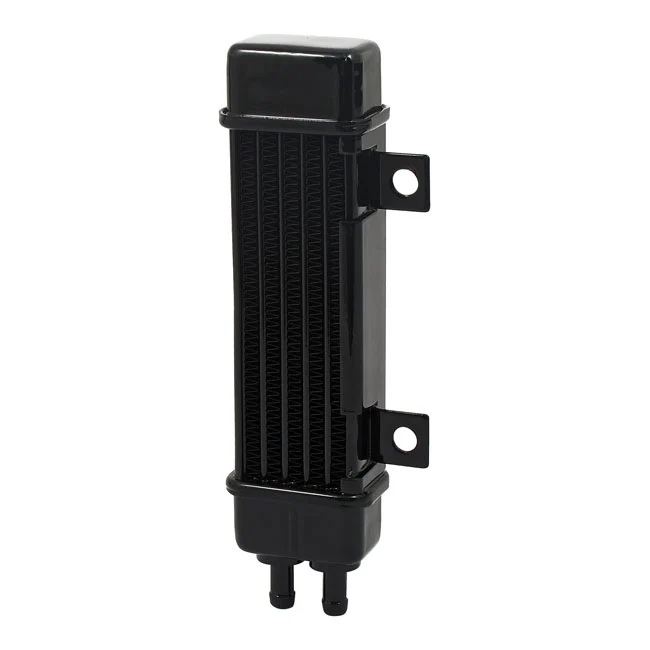 Radiador Aceite Para Harley-Davidson Vertical Frame-Mount Oil Cooler Kit Slank Line