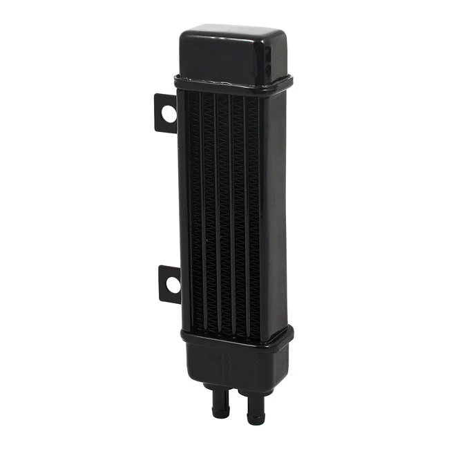 Radiador Aceite Para Harley-Davidson Vertical Frame-Mount Oil Cooler Kit Slank Line
