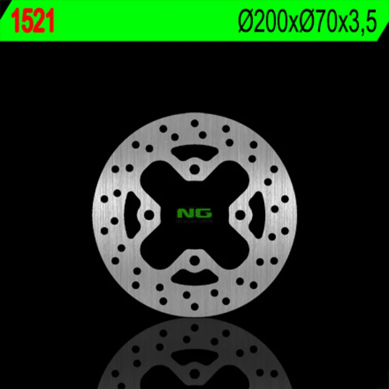 Remschijfslot Disco de freno NG 1521 Ø200 x Ø74 x 3,5