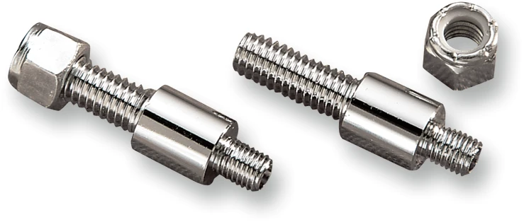 CHRIS PRODUCTS CHROOM TURN SIGNAL SPACERS 5/8"REAR T/S STUD/NUT KIT