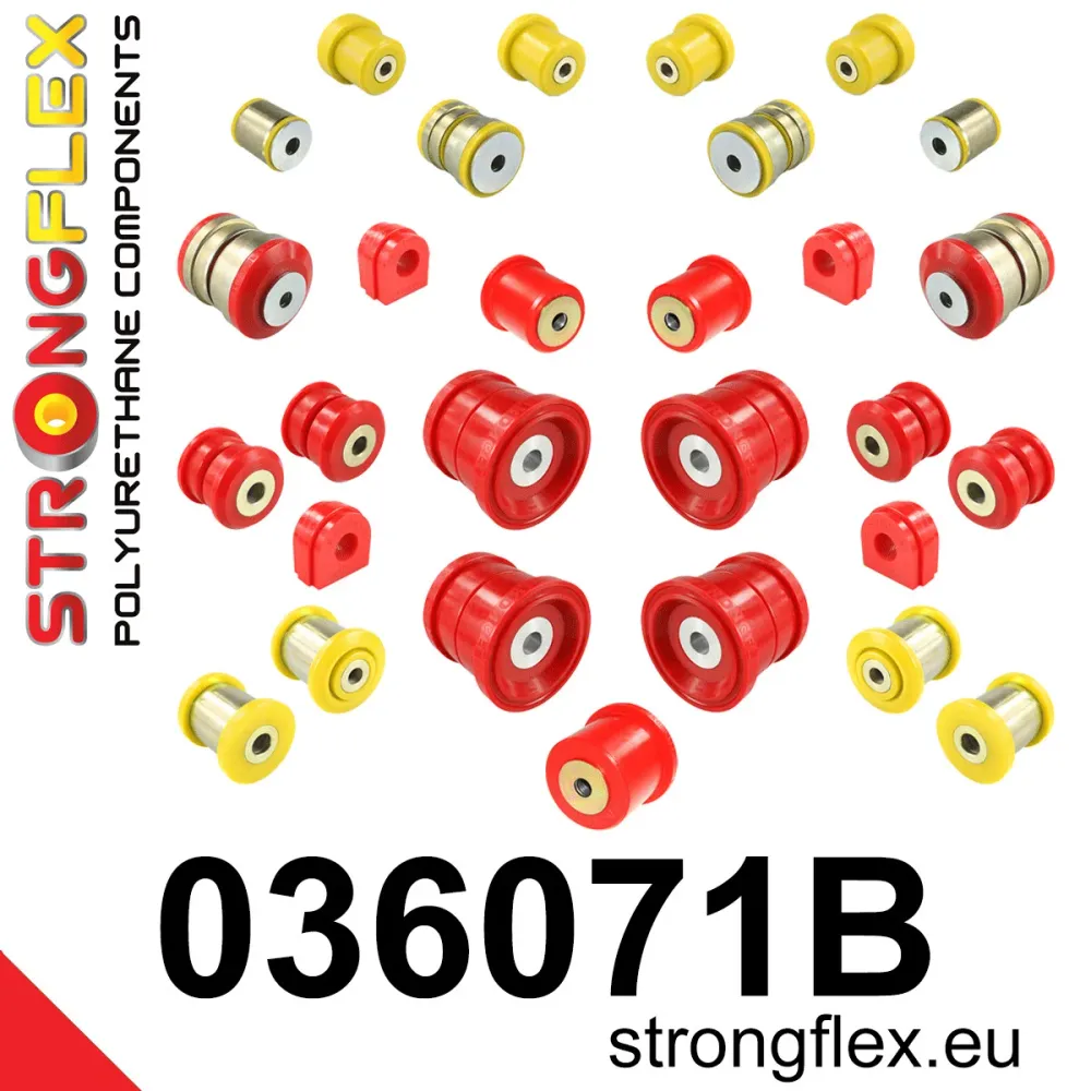 Full suspension polyurethane bush kit - BMW > X5 > III F15/F85|BMW > X6 > II F16/F86