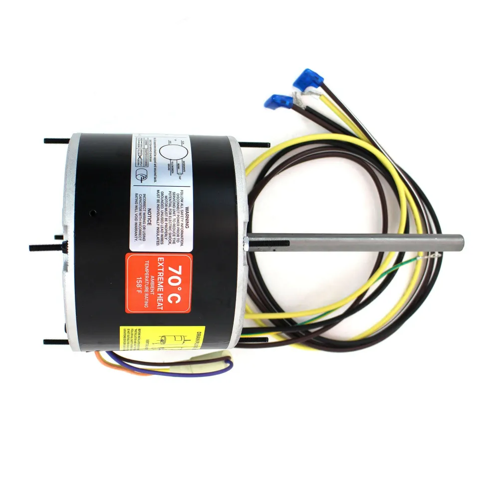 Dial 1/3 HP 1 Spd/1075 RPM 70°C Condenser Fan Motor