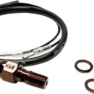 K&S TECHNOLOGIES HYDRAULIC BRAKE LIGHT SWITCHES HYD BRAKE LGT SW 1.25 BLK
