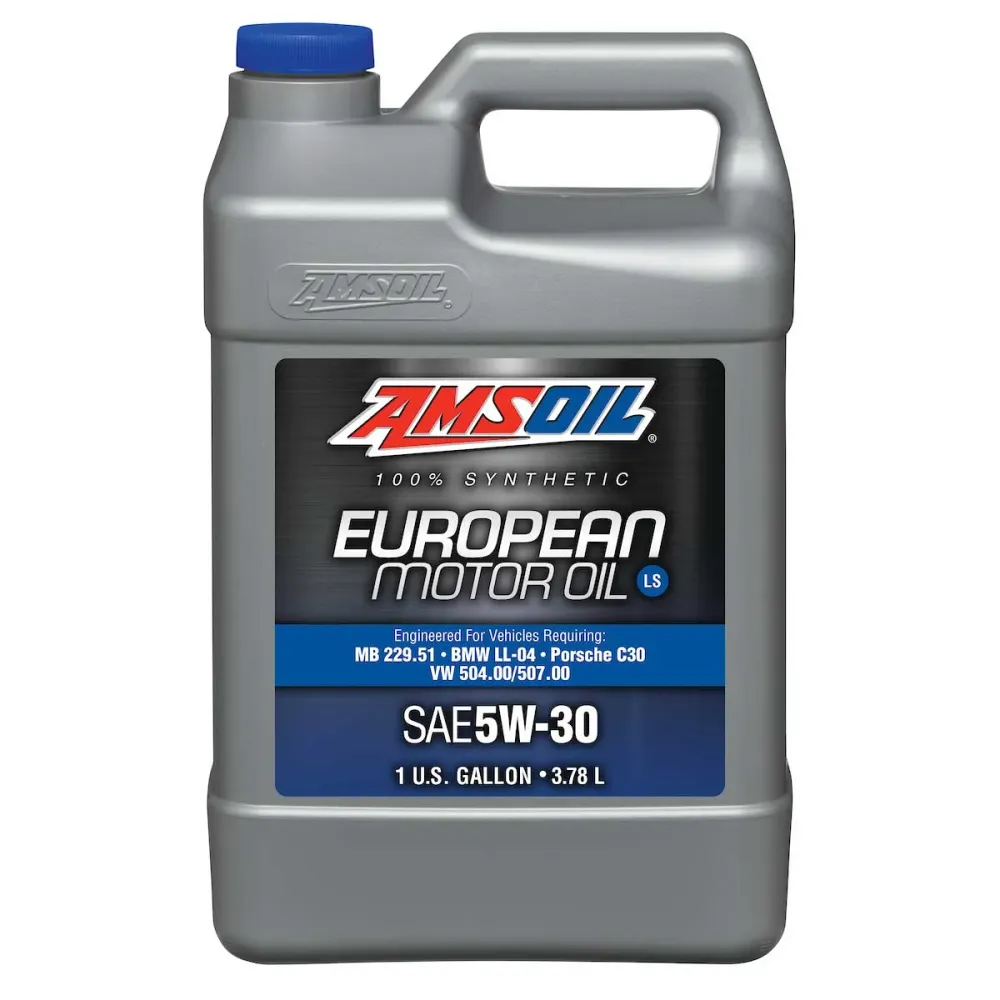 AMSOIL EUROPEAN SERIES 5W30 LS MB 229.51 - BMW LL-04 - PORSCHE C 30 - VW 504.00/507.00 1G (3,785 L)