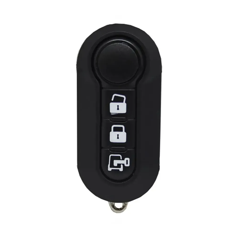 Folding Remote Control Shell Fiat 3 Button - Sip22 Profile
