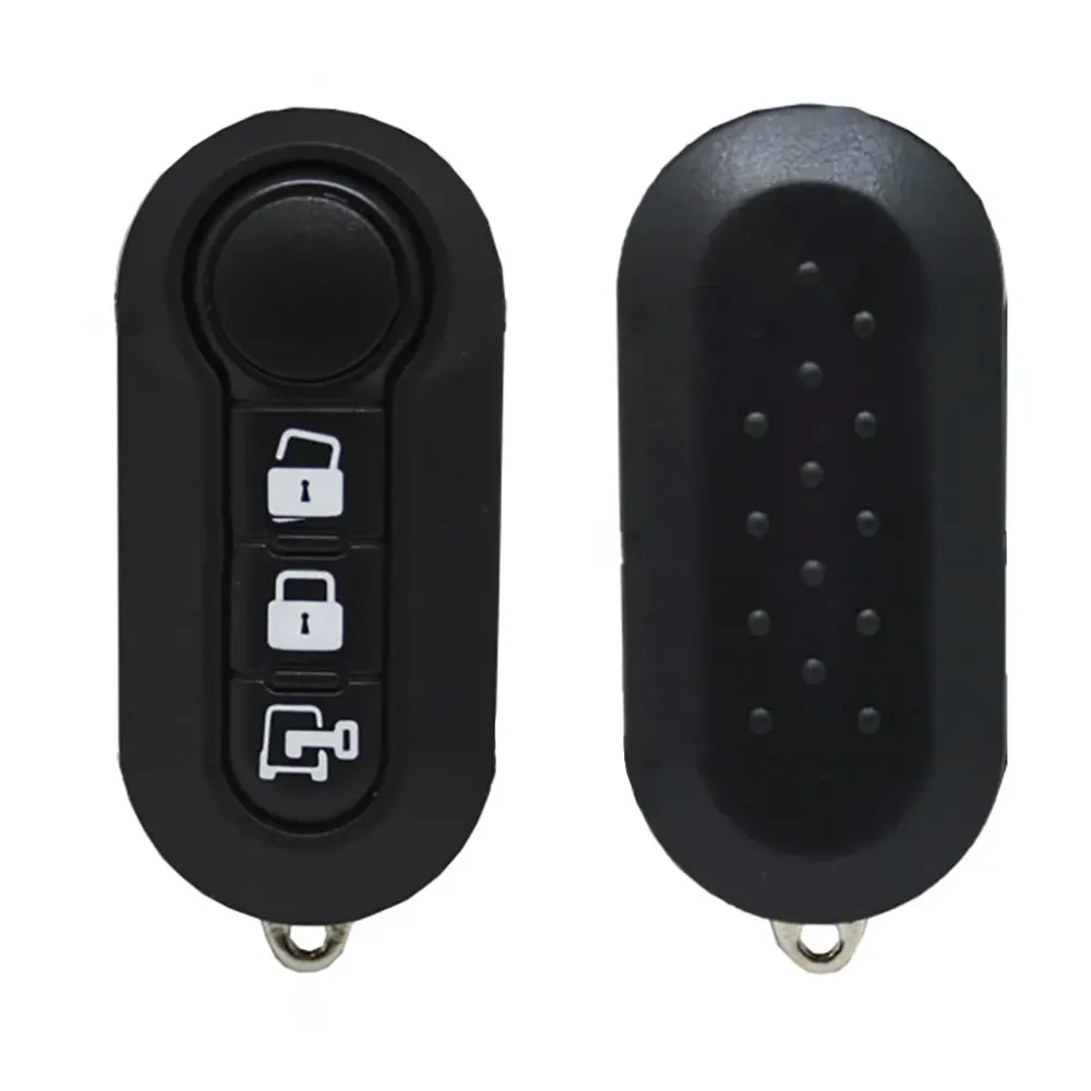 Folding Remote Control Shell Fiat 3 Button - Sip22 Profile