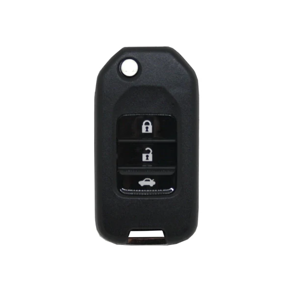 Folding Remote Control Shell Honda 3 Button - Hon66 Profile