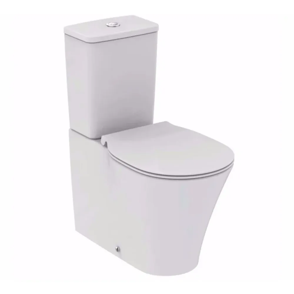 Monoblock vase 66.5x36.5 cm Connect AIR model Ideal Basis slim soft close seat