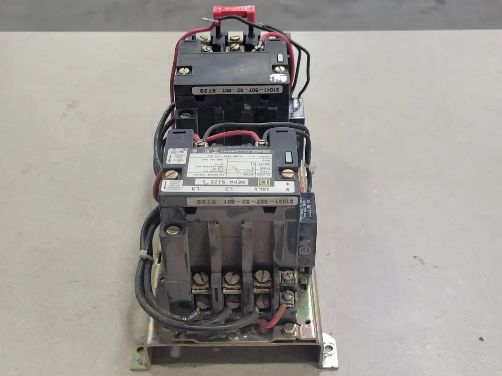 10 hp, NEMA Size 1, 110/120 VAC Coil Reversing Starter 8736SCO7V02S