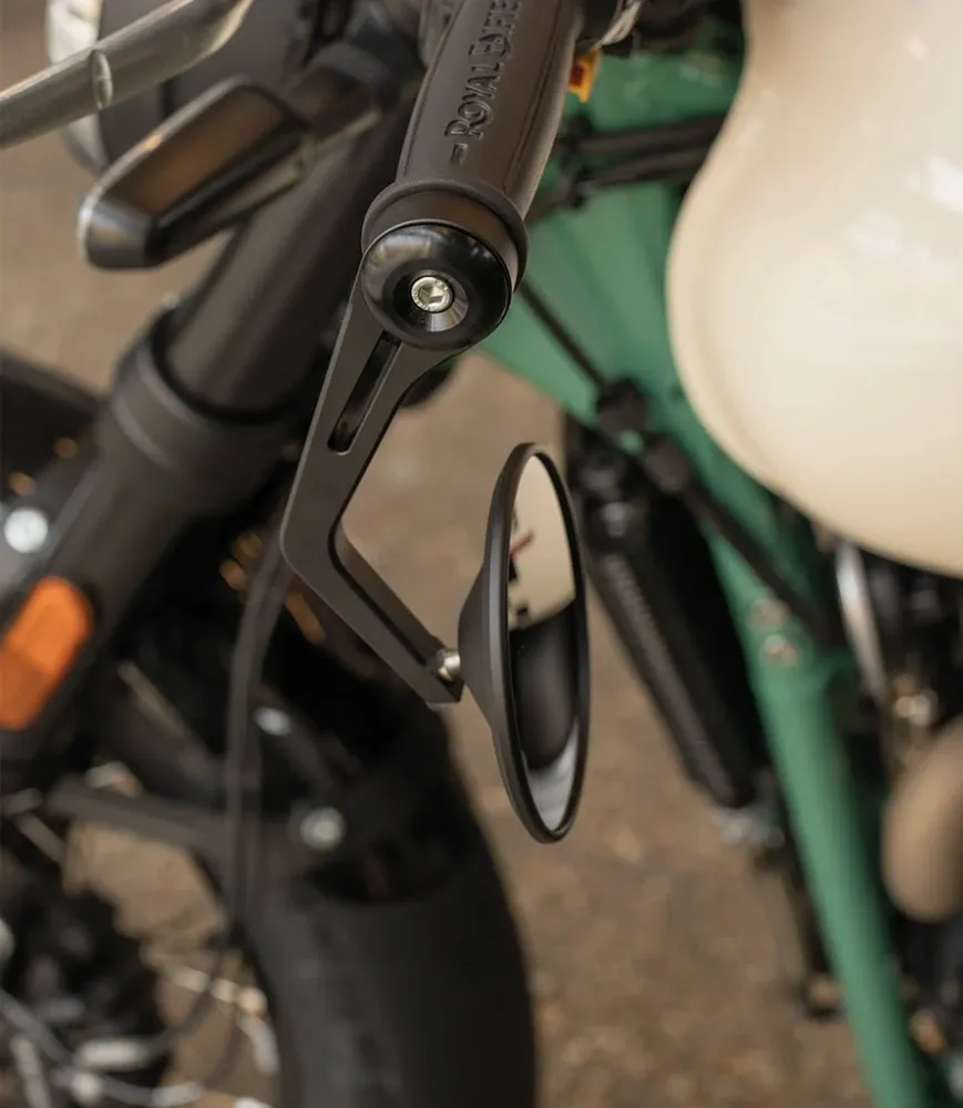 Kit Mirrors Moto Rocker Adapters Bar End Royal Enfield
