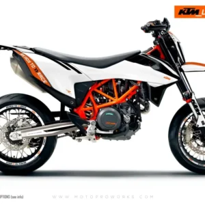 KTM GRAPHICS - "Trac" sneeuwwit