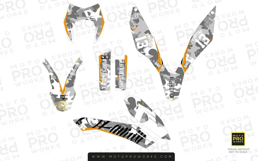 KTM GRAPHICS - "WILDCAMO" (snow)
