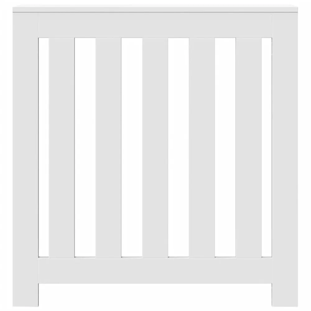 Radiatorombouw 78x20x82 cm bewerkt hout wit
