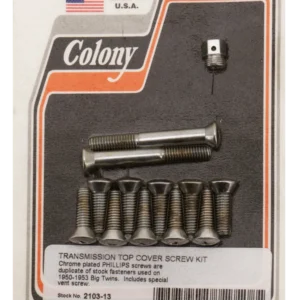 Trans top cover screw kit BT50-53 WhiPla Harley-Davidson