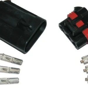 AMP Power Plug Kit Plug Kit Zwart Harley-Davidson