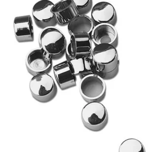 Dome Bolt Cover Set Metaalglans Harley-Davidson