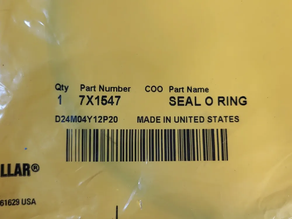 Seal O-Ring 7X1547