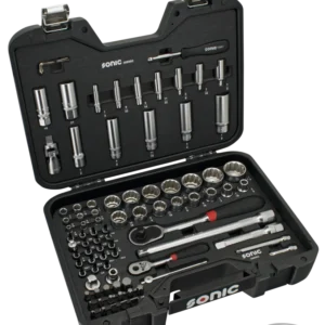 Sonic 85pc 1/4"+1/2" drive socketset SAE Harley-Davidson