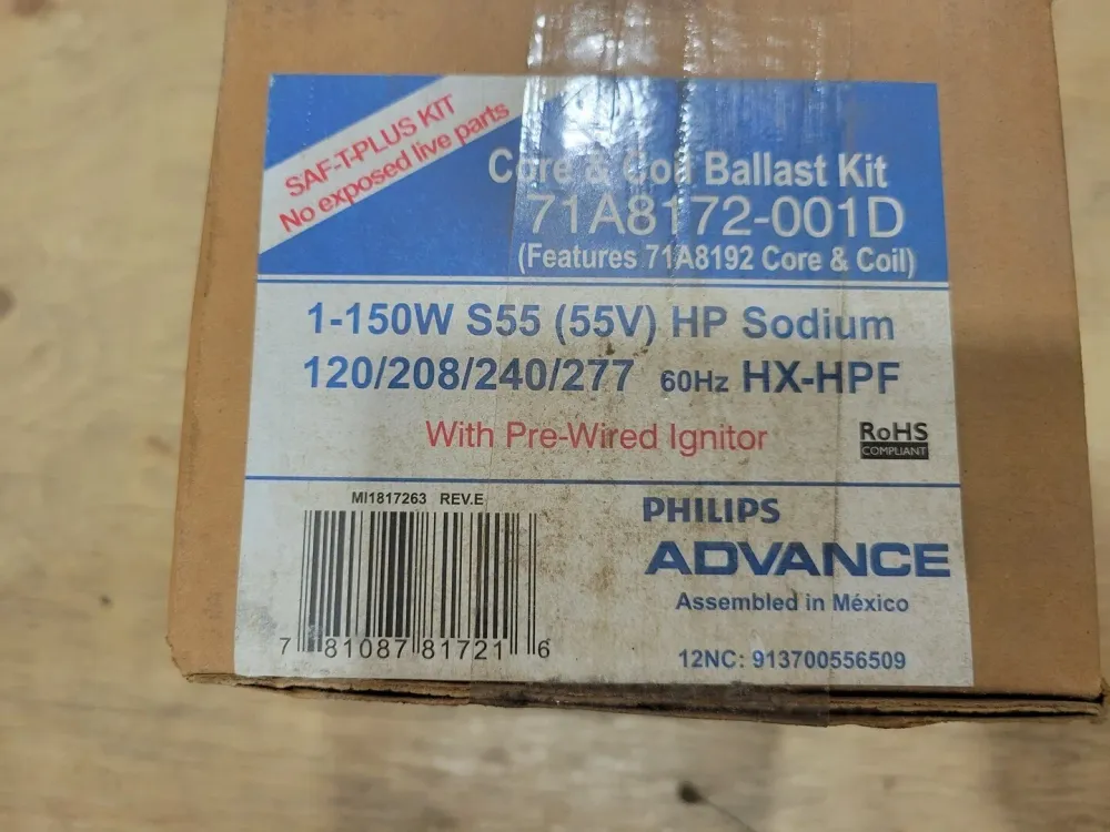 120 Volts 150W Core & Coil Ballast Kit 71A8172-001D