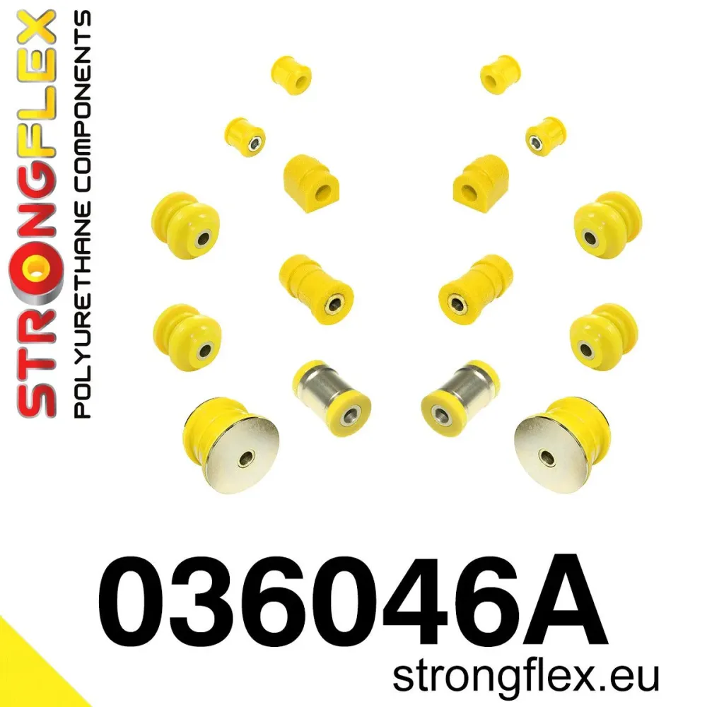 Rear suspension bush kit SPORT - BMW > Serie 3 > III E36 > E36 M3|BMW > Serie 3 > III E36 > E36