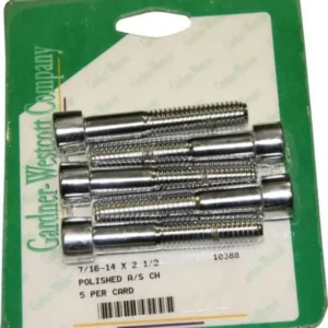 Smooth Extended Belt Sprocket Mounting Kit Chroom Harley-Davidson