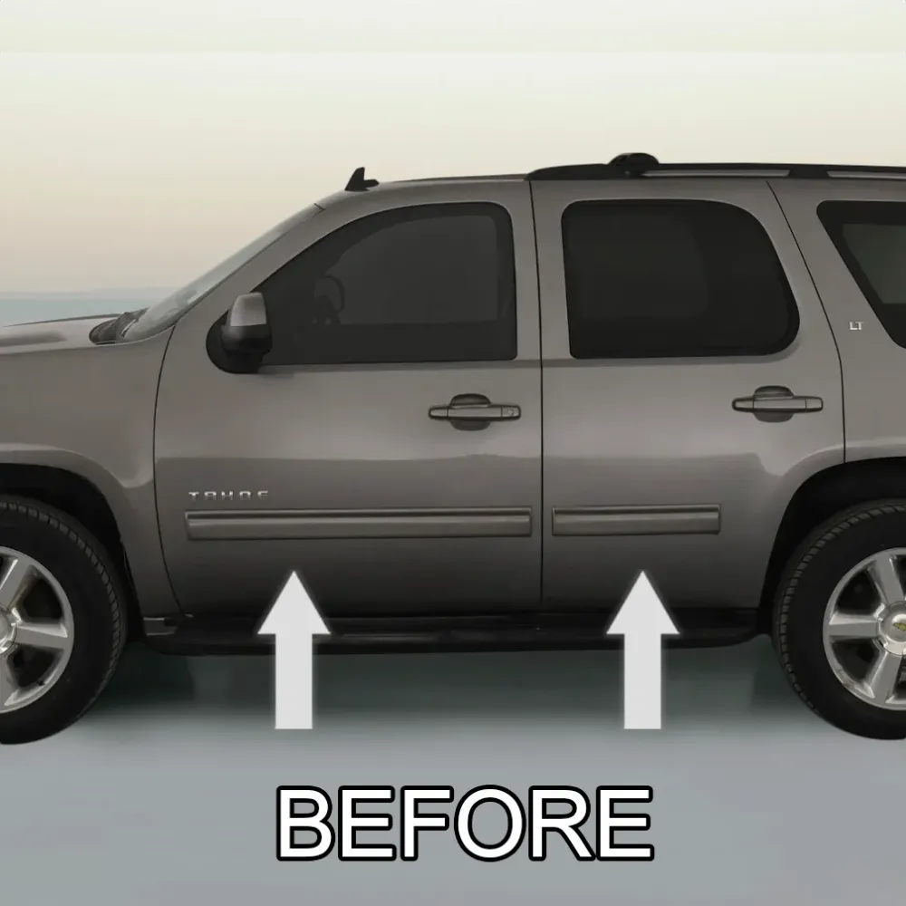 2007-2014 Chevy Tahoe / Suburban Chroom Side Door Trim Molding