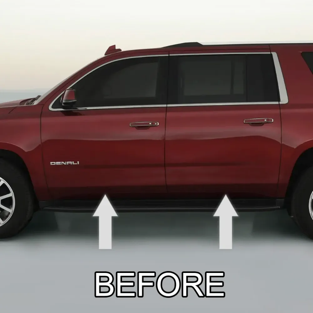2015-2020 GMC Yukon / Yukon XL Chroom Side Door Trim Molding