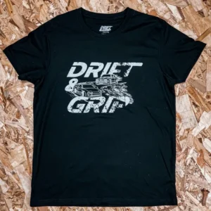CAMISETA DE MANGA CORTA DISEÑO DRIFT&GRIP BMW E30 Y NISSAN S13