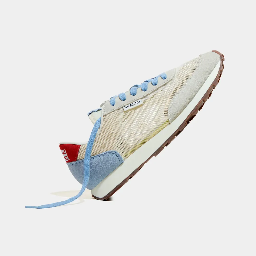LA84 - Sky Blue & Rood | Hoogglans |