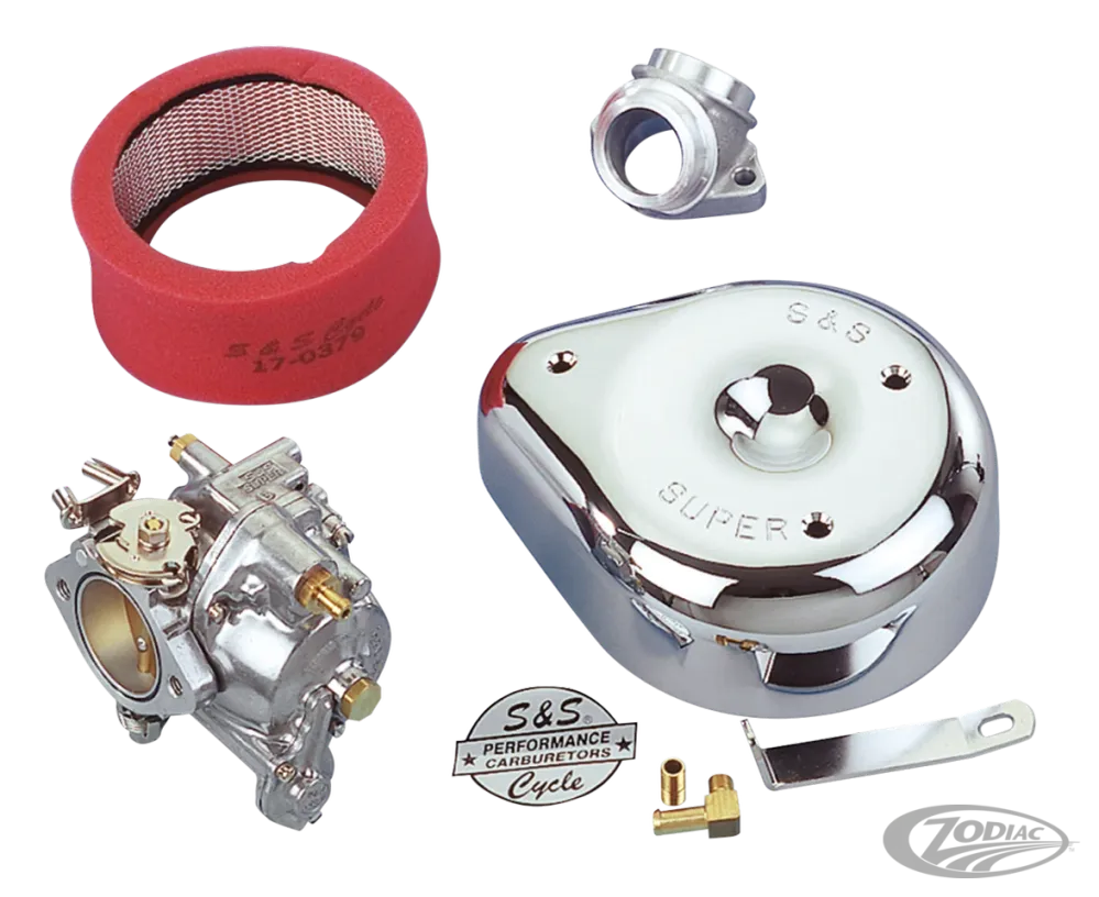 S&S Super E carburetor XL86-90 Harley-Davidson Competition Ready