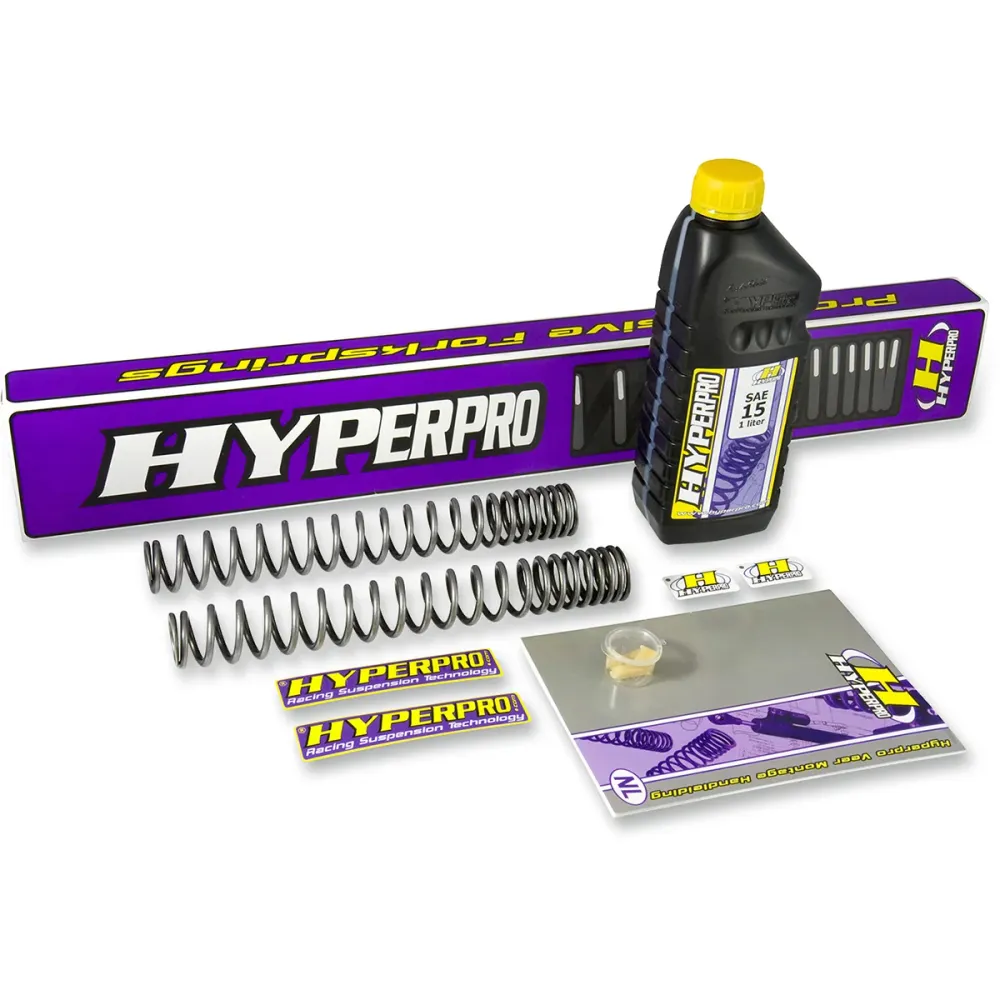 Sport- en WTC-geschikte Kit Muelles Suspensión Hyperpro Para Harley-Davidson Sportster 883 2004-2015