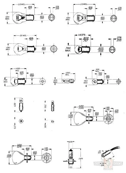 SUPER TAIL&TRUN BULB 12V Harley-Davidson