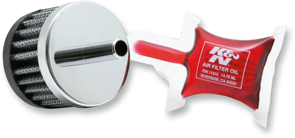 K & N CRANKCASE VENT FILTERS CRANKCASE FILTER met wasbaar ontwerp