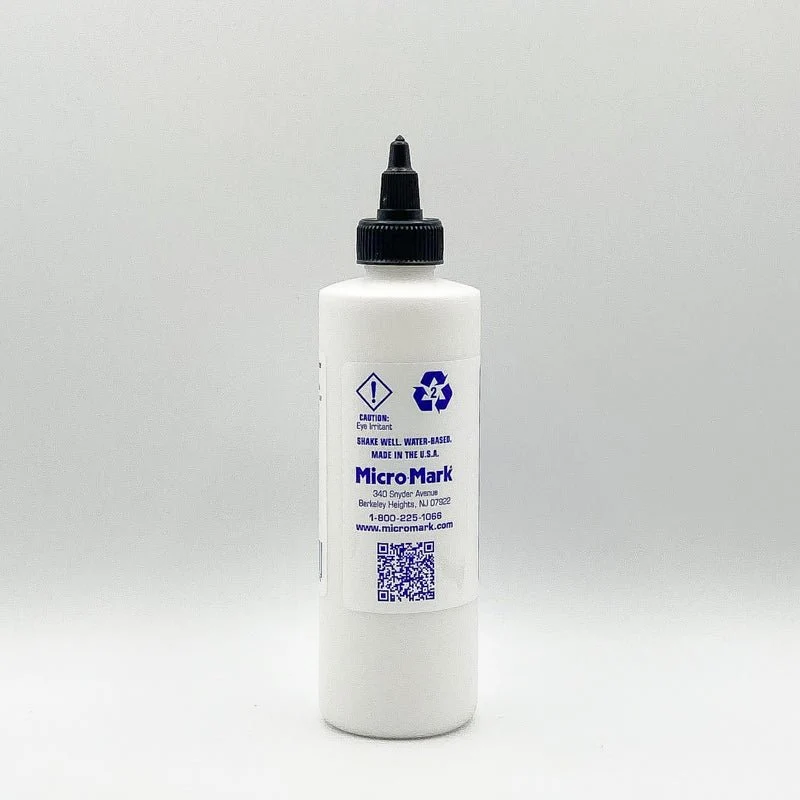 Micro-Mark White Plexiglas Primer, 8oz