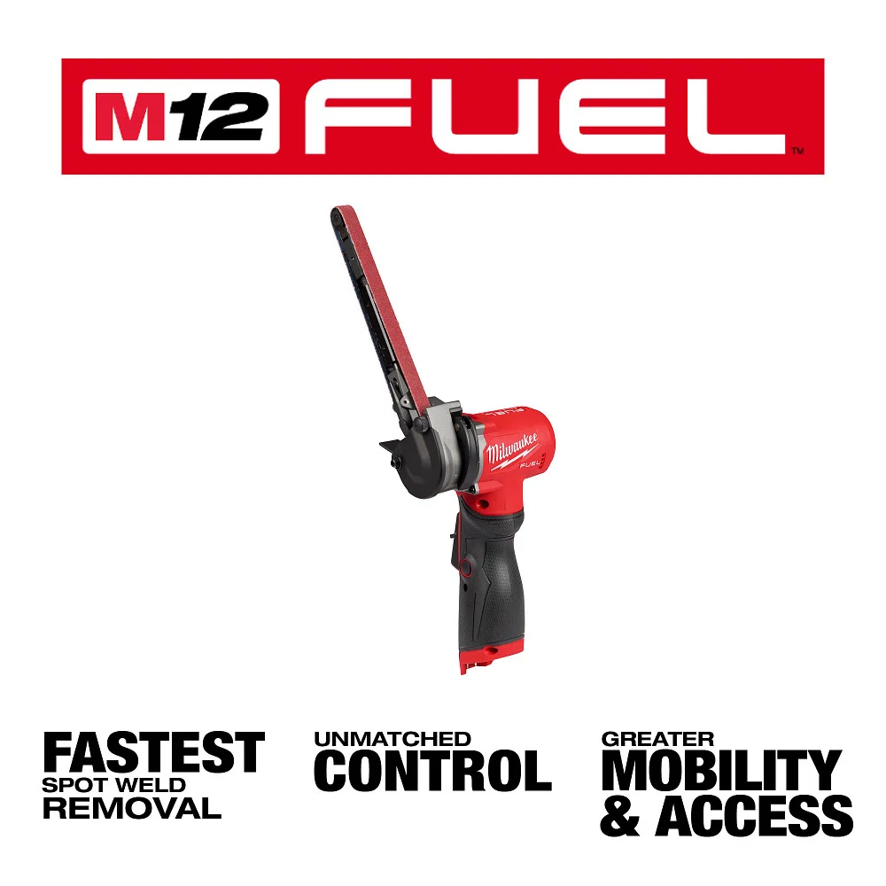 Professionele Kwaliteit MILWAUKEE M12 FUEL 1/2" X 18" Bandfile (Tool Only)
