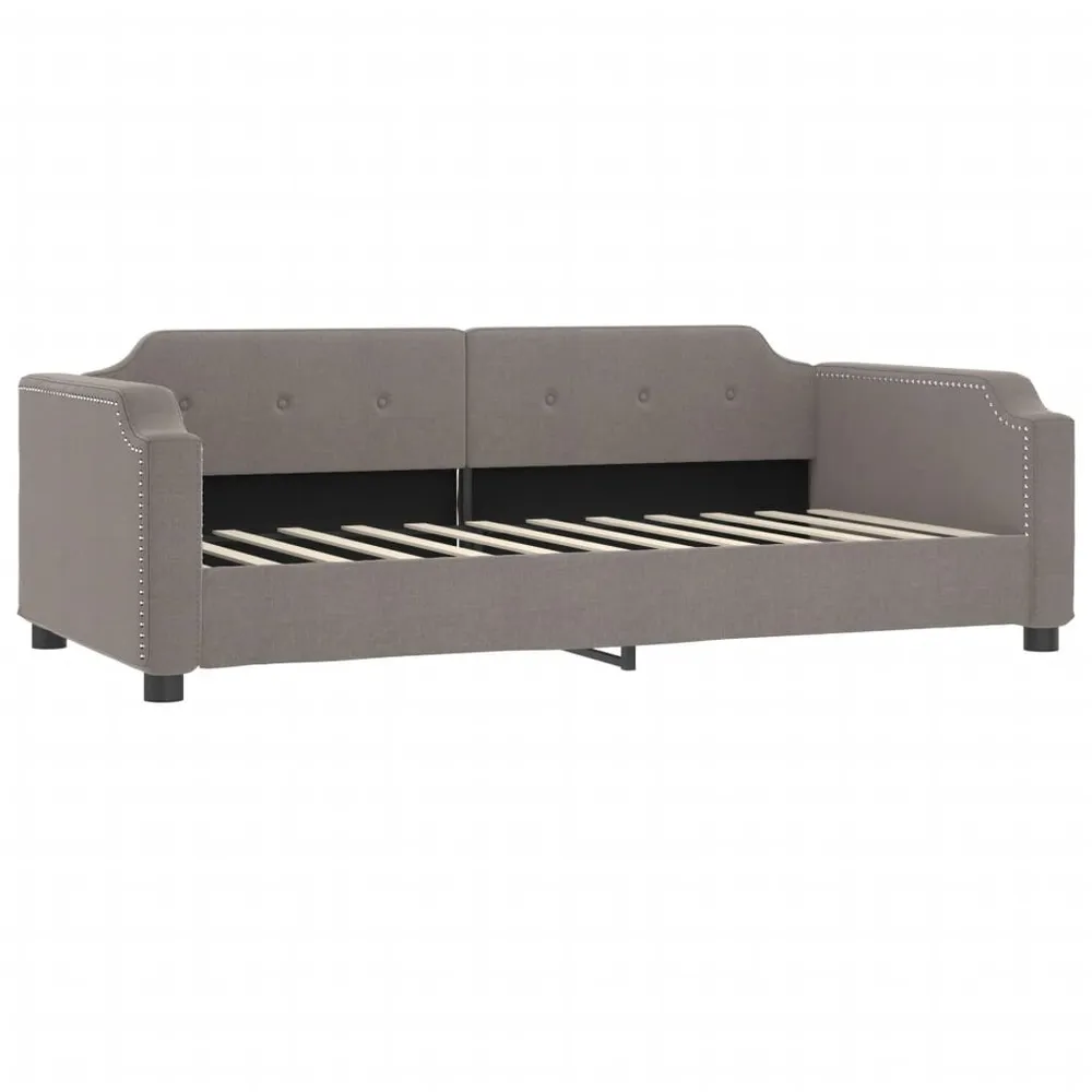 Camper Keukenkast Slaapbank met matras 80x200 cm stof taupe