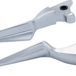 Elektrisch verstelbare Boss Blades Hand Control Levers Metaalglans Harley-Davidson