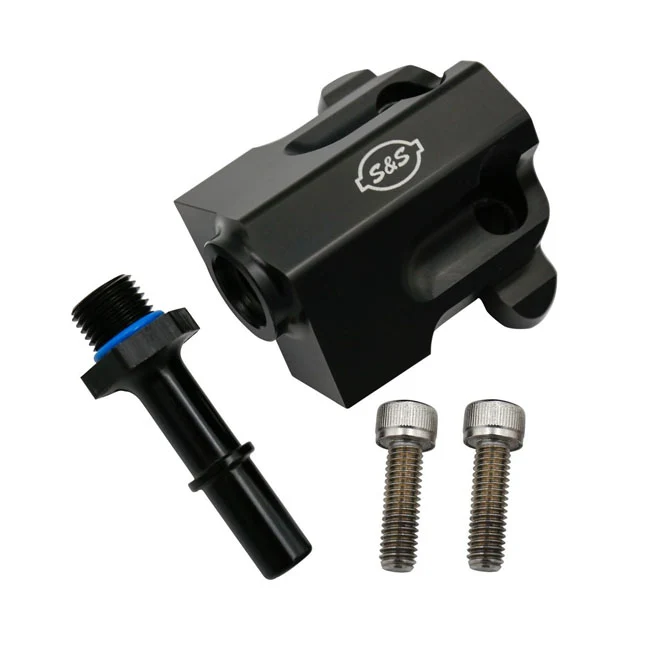 Kit De Riel De Combustible De Billet M8 De S&S. Touring Para Harley Davidson met Ontluchtingsslang