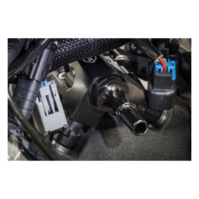 Kit De Riel De Combustible De Billet M8 De S&S. Touring Para Harley Davidson met Ontluchtingsslang