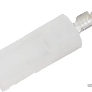 AMP .187" Female Sneeuwwit Socket Housing Terminal OEM Speaker White Harley-Davidson