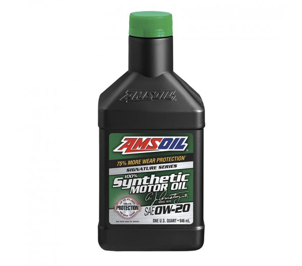 AMSOIL SIGNATURE SERIES 0W20 1/4G (0,946L) 5 liter emmer