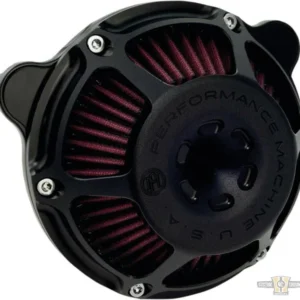 Max HP Air Cleaner Ravenzwart Ops Harley-Davidson - Directe Pasvorm